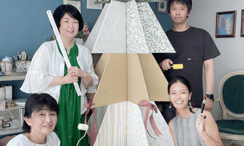 クリエナージュで作る-2Mクリスマスツリー